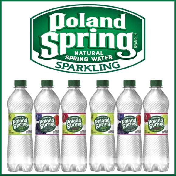 Poland Spring Sparkling 16.9oz. - Greenwich Village Farm