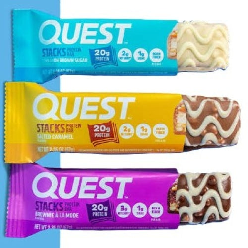 Quest Stacks Protein Bars 2.36oz.