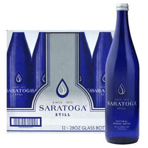 Saratoga Spring Water 28oz. Glass Bottle - Greenwich Village Farm