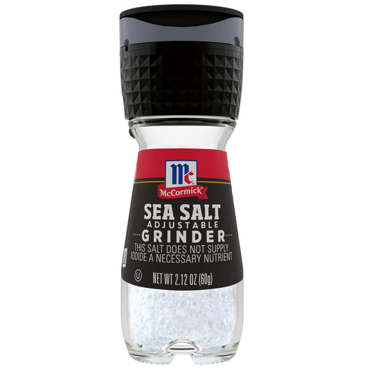 McCormick Sea Salt Grinder 2.12oz.
