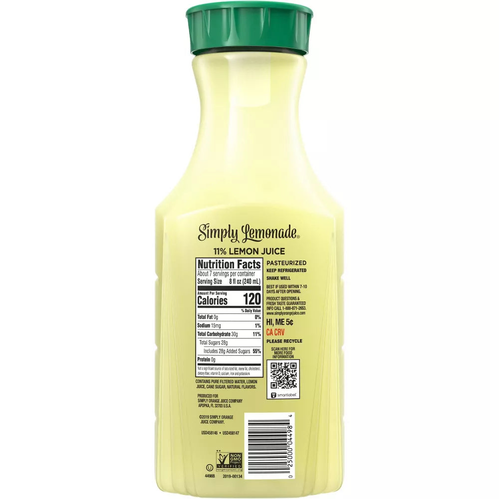 Simply Lemonade 52oz.