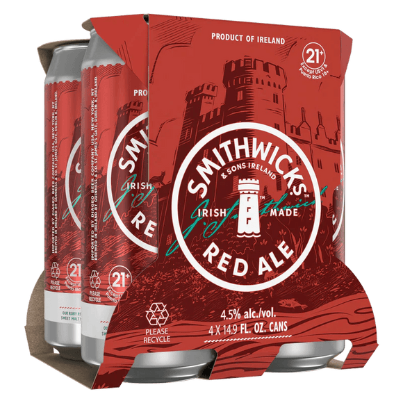 Smithwicks Red Ale 14.9oz. Can - Greenwich Village Farm