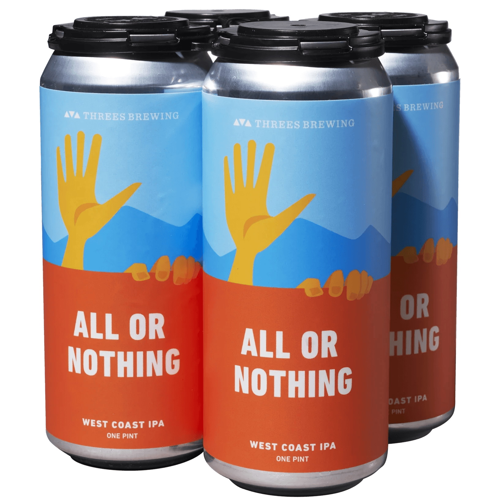 Threes Brewing All or Nothing 16oz. Can - Greenwich Village Farm