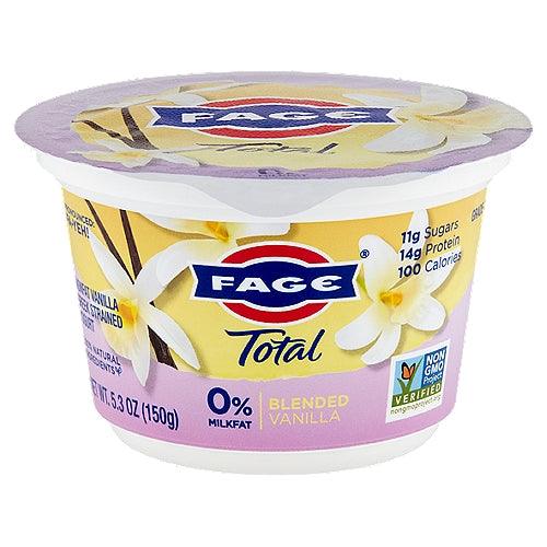 Fage Total Yogurt 0% Vanilla 5.3oz.