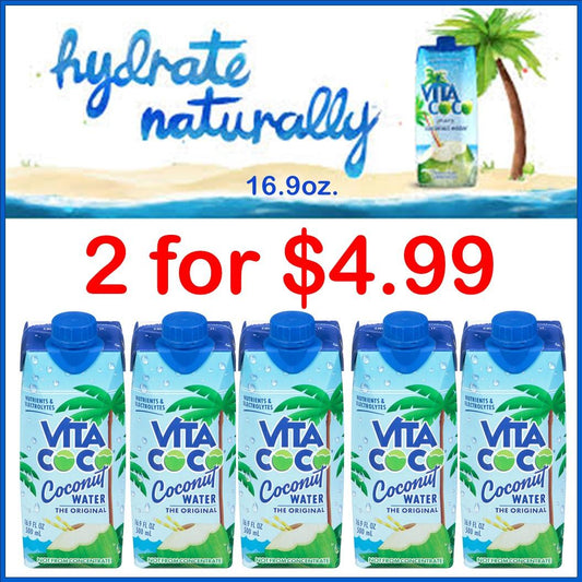 Vita Coco Coconut Water 16.9oz. Special - Greenwich Village Farm