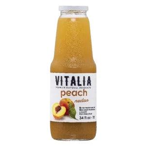 Vitalia Peach Nectar 32oz. - Greenwich Village Farm