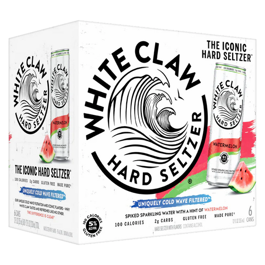 White Claw Hard Seltzer Watermelon 12oz. Can