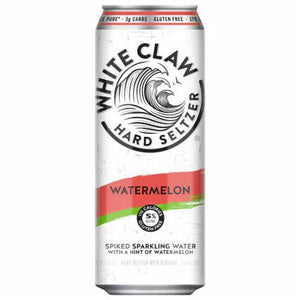 White Claw Hard Seltzer Watermelon 19.2oz. Can - Greenwich Village Farm