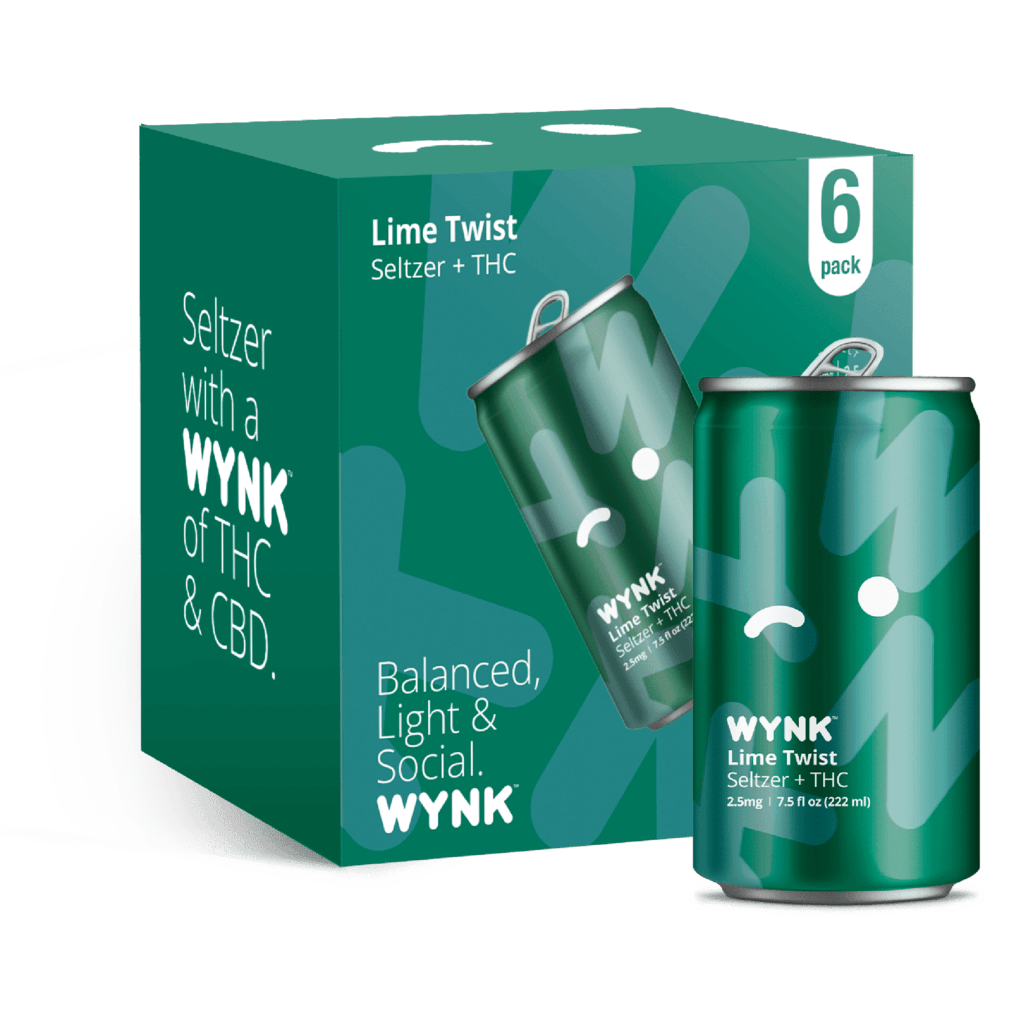 WYNK THC Seltzer 7.5oz. - Greenwich Village Farm