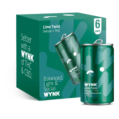 WYNK THC Seltzer 7.5oz. - Greenwich Village Farm