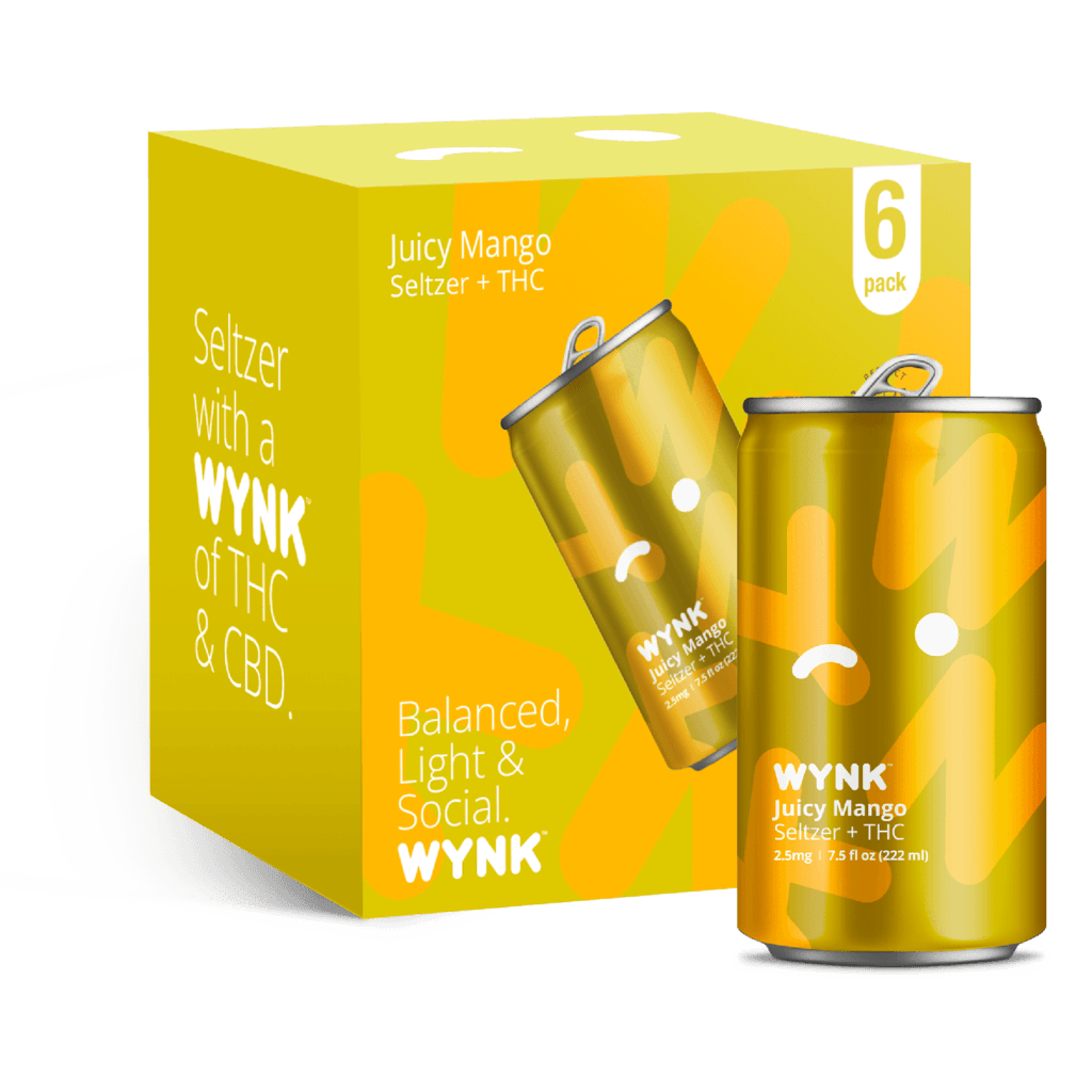 WYNK THC Seltzer 7.5oz. - Greenwich Village Farm