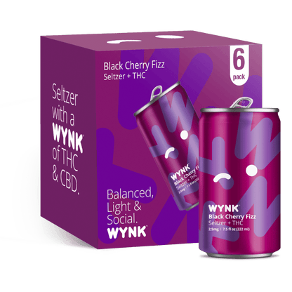 WYNK THC Seltzer 7.5oz. - Greenwich Village Farm