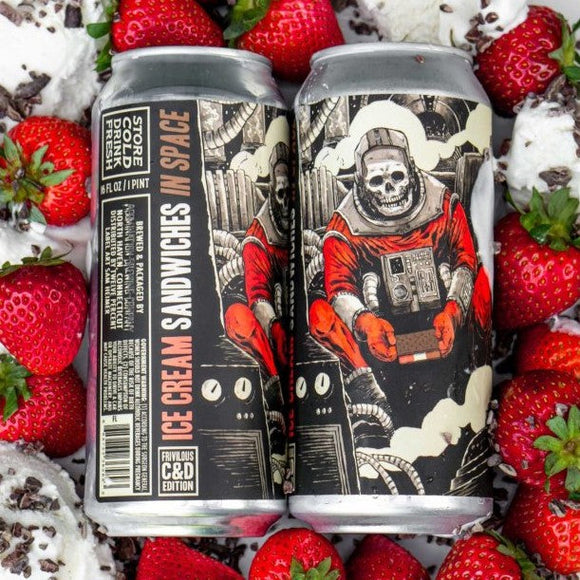Abomination Brewing Ice Cream Sandwiches in Space 16oz. Can