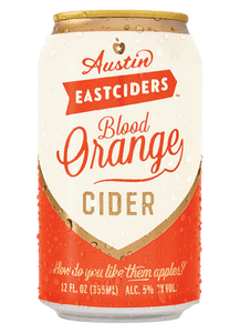 Austin East Blood Orange Cider 12oz. Can - Greenwich Village Farm