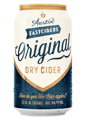Austin East Original Cider 12oz. Can - Greenwich Village Farm