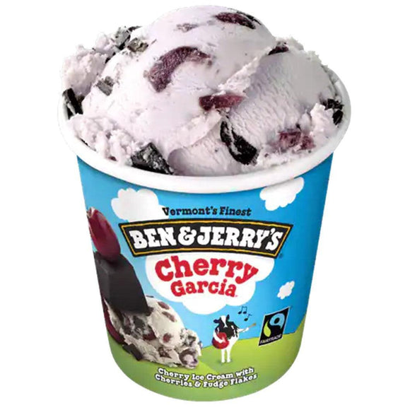 Ben & Jerry's Ice Cream Cherry Garcia 16oz. - Greenwich Village Farm