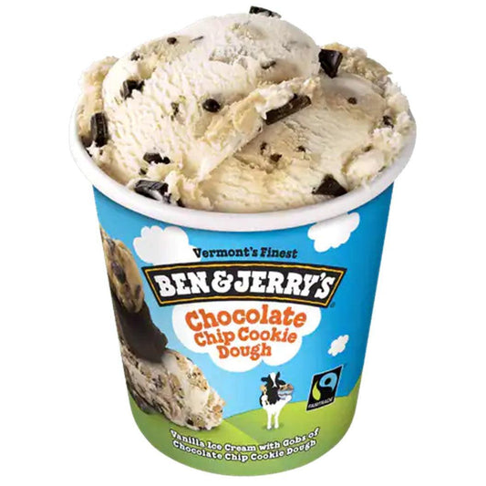 Ben & Jerry's Ice Cream Chocolate Chip Cookie Dough 16oz. - Greenwich Village Farm