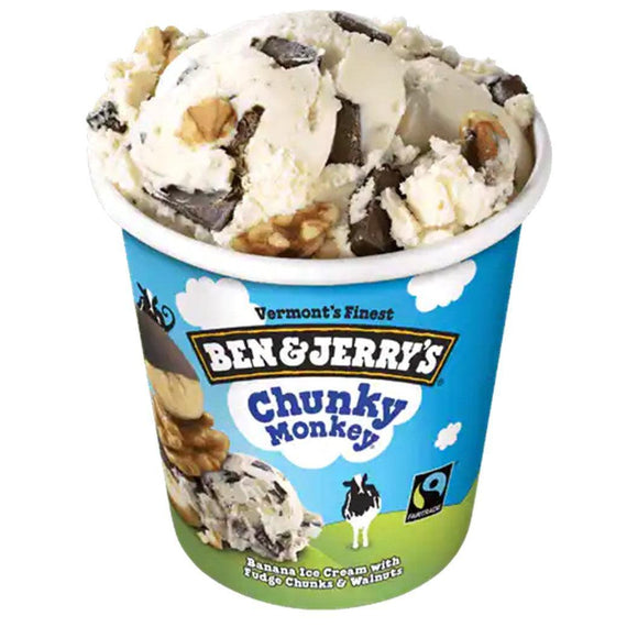 Ben & Jerry's Ice Cream Chunky Monkey 16oz. - Greenwich Village Farm