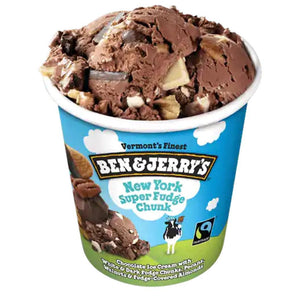 Ben & Jerry's Ice Cream New York Super Fudge Chunk 16oz. - Greenwich Village Farm