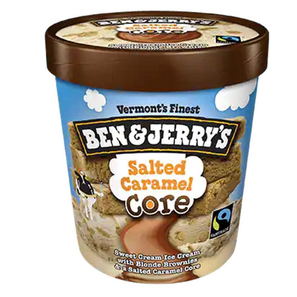 Ben & Jerry's Ice Cream Salted Caramel Core 16oz. - Greenwich Village Farm