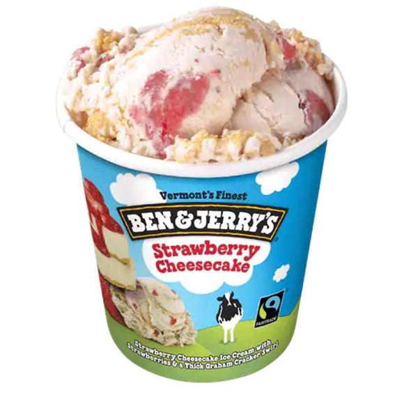 Ben & Jerry's Ice Cream Strawberry Cheesecake 16oz. - Greenwich Village Farm