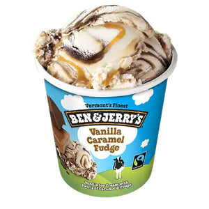 Ben & Jerry's Ice Cream Vanilla Caramel Fudge 16oz. - Greenwich Village Farm
