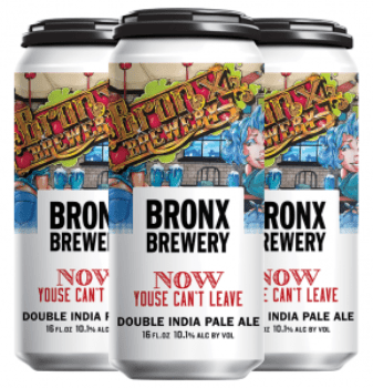 Bronx Brewery Now Youse Can't Leave DIPA 16oz. Can - Greenwich Village Farm