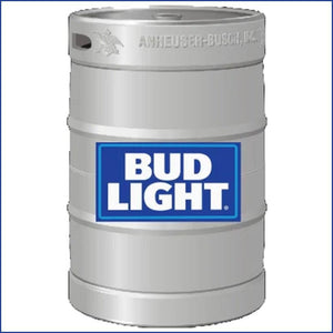 Bud Light 15.5 gal (Half Barrel) Keg - Greenwich Village Farm