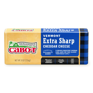 Cabot Cheese Extra Sharp Yellow 8oz. - Greenwich Village Farm