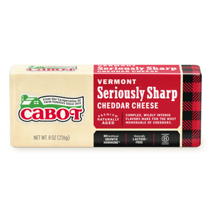 Cabot Cheese Seriously Sharp White 8oz. - Greenwich Village Farm