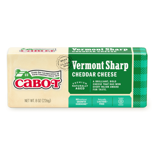 Cabot Cheese Vermont Sharp White 8oz. - Greenwich Village Farm