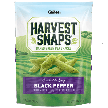 Calbee Harvest Snaps Black Pepper 3.3oz. - Greenwich Village Farm