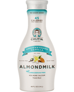 Califia Almond Milk Vanilla Unsweetened - 48oz. - Greenwich Village Farm