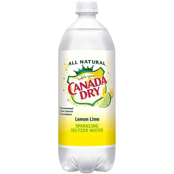 Canada Dry seltzer Lemon Lime 1 Liter - Greenwich Village Farm