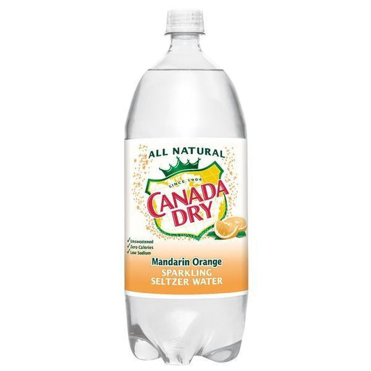 Canada Dry seltzer Mandarin Orange 1 Liter - Greenwich Village Farm