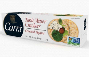 Carr's Cracked Pepper Crackers 4.25oz. - Greenwich Village Farm