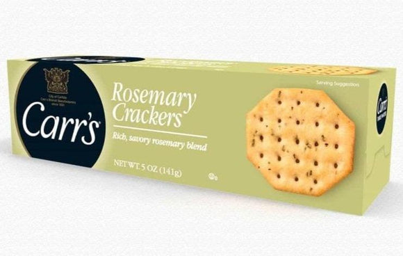 Carr's Rosemary Crackers 4.25oz. - Greenwich Village Farm