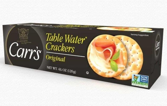 Carr's Table Water Crackers 4.25oz. - Greenwich Village Farm