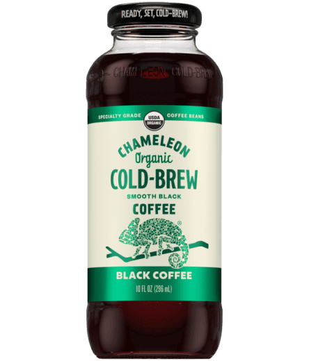 Chameleon Organic Cold Brew Black Coffee- 10oz. - Greenwich Village Farm