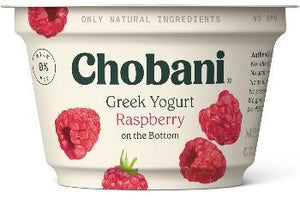 Chobani Greek Yogurt 0% Raspberry 5.3oz - Greenwich Village Farm