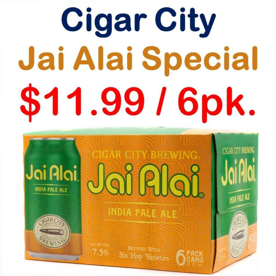 Cigar City Jai Alai 6 Pack Special - Greenwich Village Farm