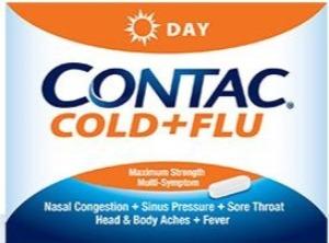 Contac Cold+Flu 8 Count - Greenwich Village Farm