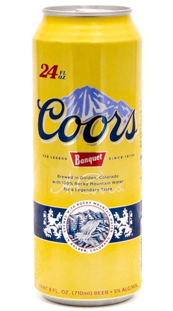 Coors Banquet 24oz. Can - Greenwich Village Farm