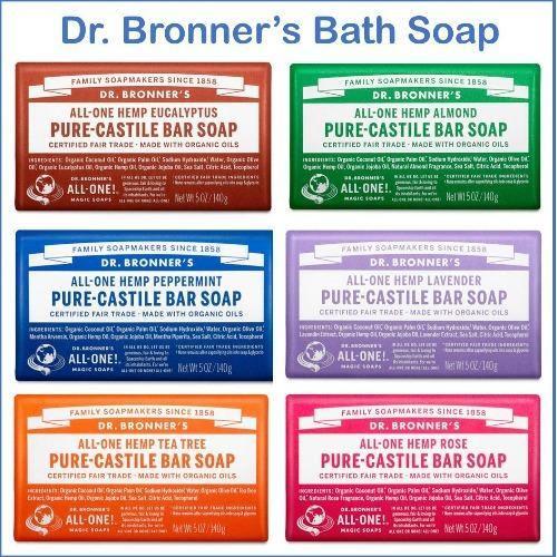 Dr. Bronner's Bath Soap Bar 5oz. - Greenwich Village Farm