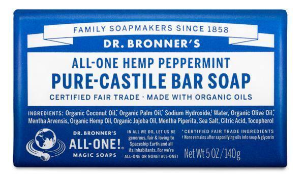 Dr. Bronner's Bath Soap Bar 5oz. - Greenwich Village Farm