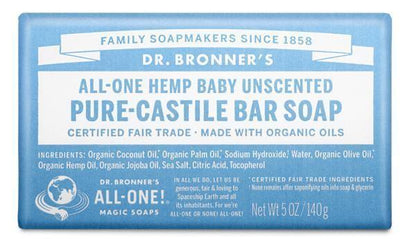 Dr. Bronner's Bath Soap Bar 5oz. - Greenwich Village Farm