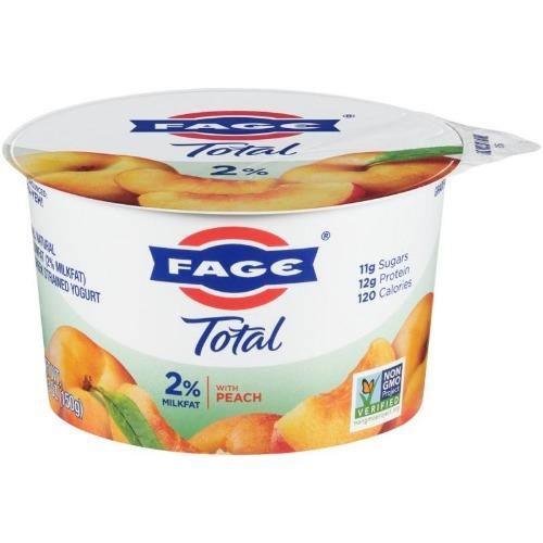 Fage Total Yogurt 2% Peach 5.3oz. - Greenwich Village Farm