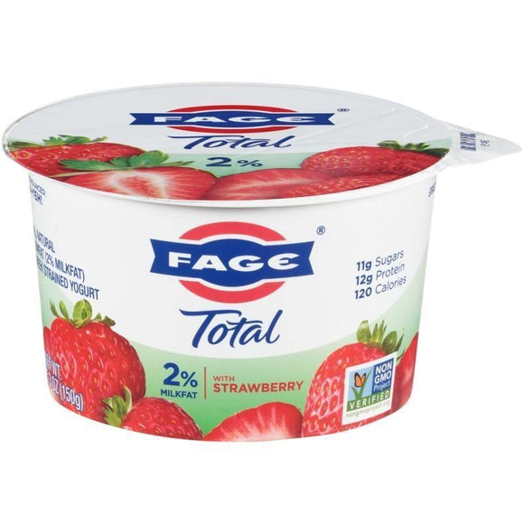 Fage Total Yogurt 2% Strawberry 5.3oz. - Greenwich Village Farm