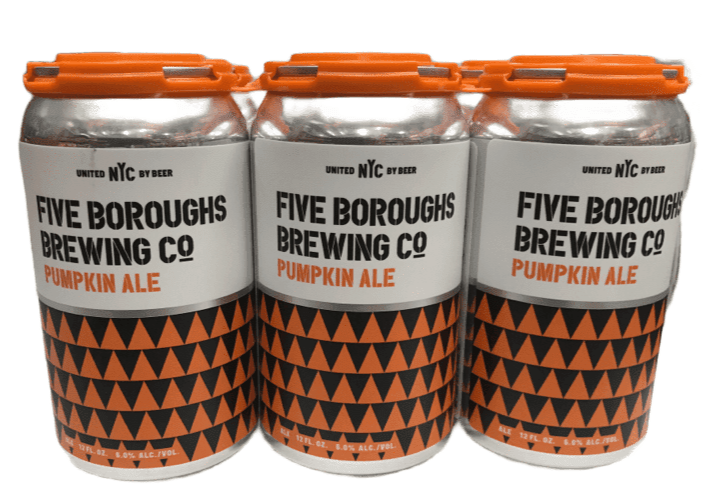 Five Borough Pumpkin Ale 12oz. Can - Greenwich Village Farm