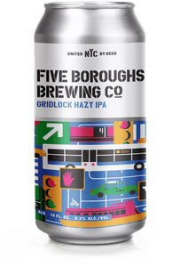 Five Boroughs Gridlock Hazy IPA - 16oz. Can - Greenwich Village Farm